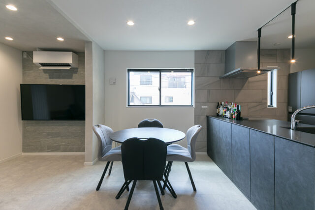 川崎市N様邸注文住宅のダイニングキッチン