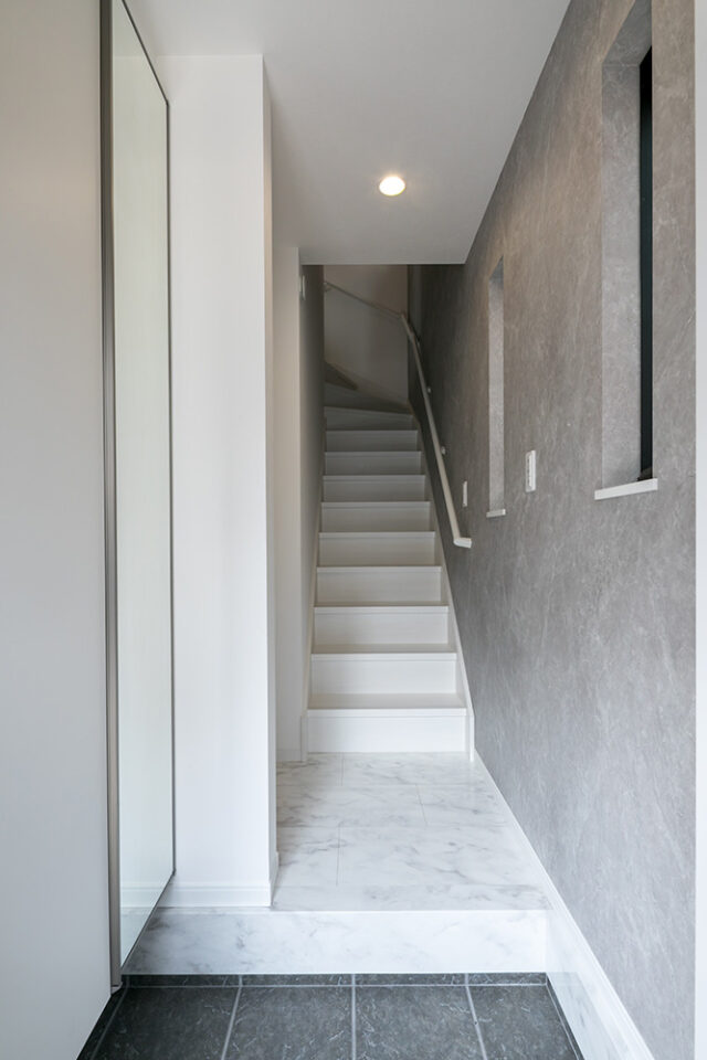 川崎市N様邸注文住宅の玄関