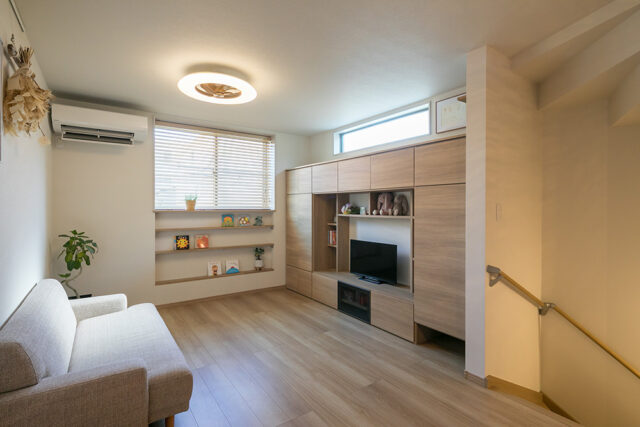 神奈川県太田様邸注文住宅のリビング